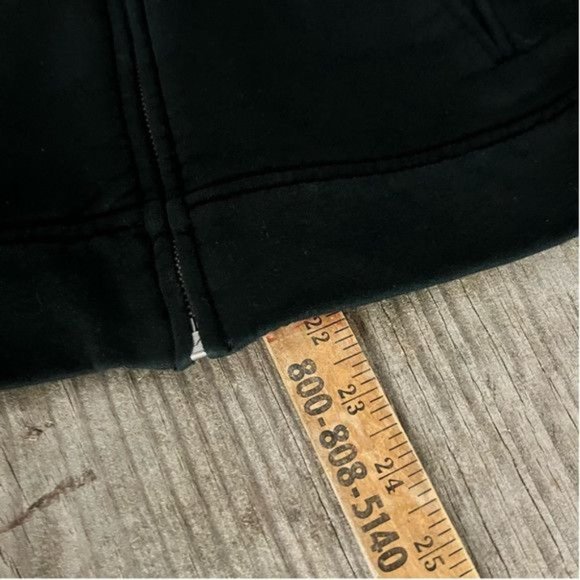 Ralph Lauren Forest Green Cardigan Sweater Tight Knit Zip Up Sz M - Picture 8 of 9